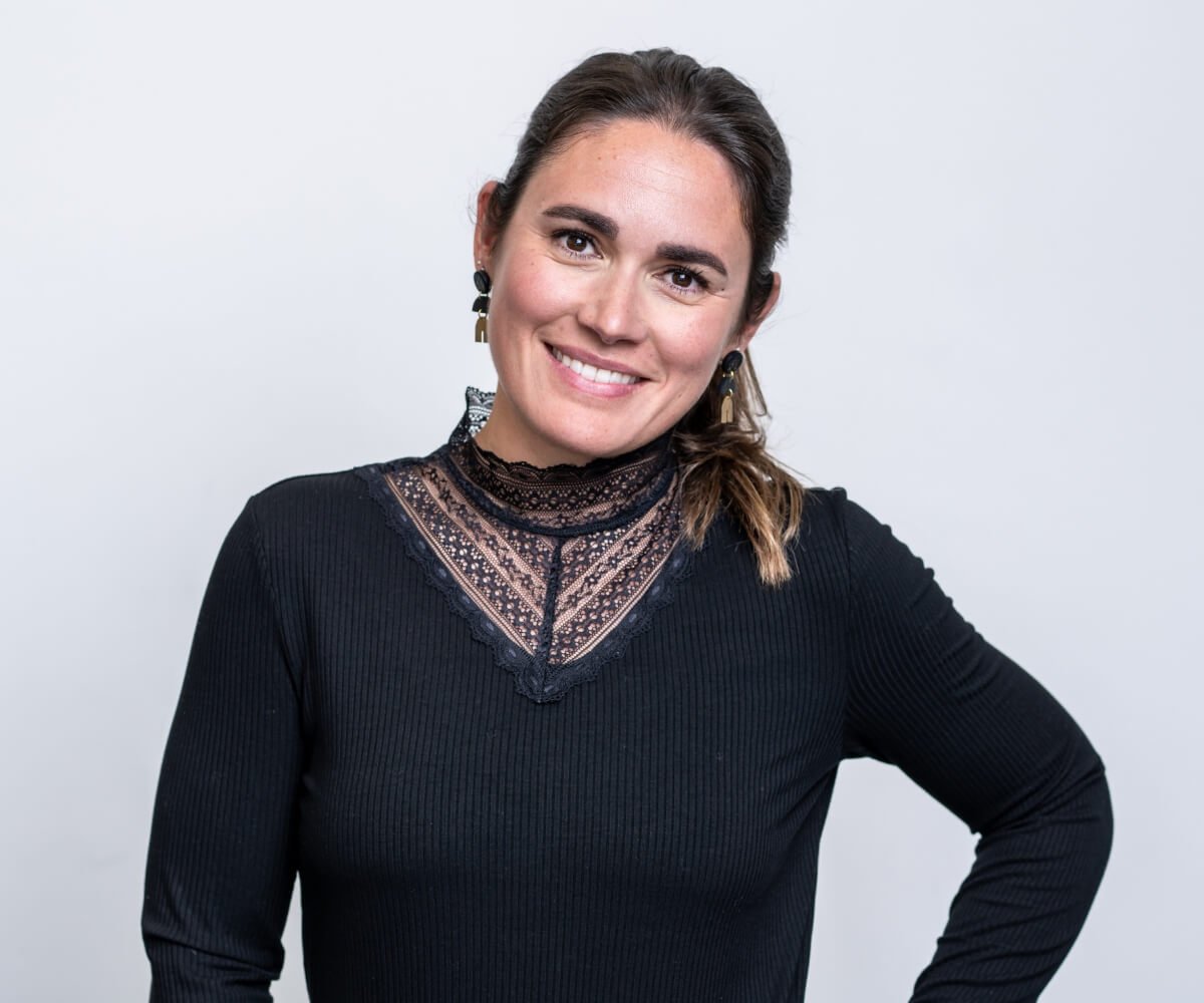 Headshot of Lisa Shepherd for The Women's Journal, co-founder of The Biskery, the Leeds entrepreneur who built a six-figure business after returning from maternity leave